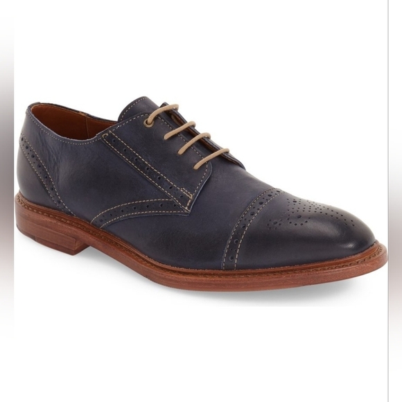 Allen Edmonds Bainbridge Cap Toe Derby Dress Shoes - Picture 1 of 7